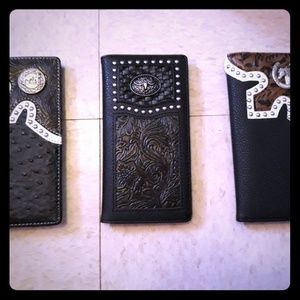Western Style Leather Wallets